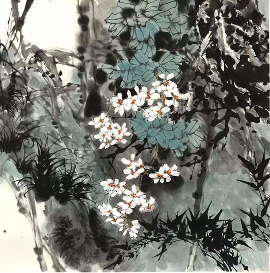 ɽ��֮�� 68x68 cm