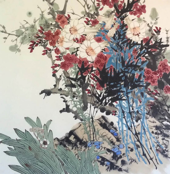 ǭɽ�r(n��ng)Ժ��ͥ��68x68cm